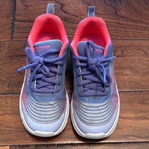 Skechers Kids' Blue and Pink Sneakers